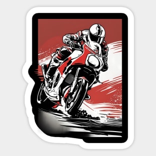 Moto Biker Club Sticker